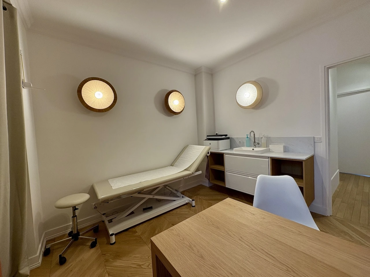 Salle de consultation du Dr Frédérique Dizin